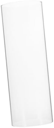 Elegant Transparent Glass Candle Shade for Tealight Holders