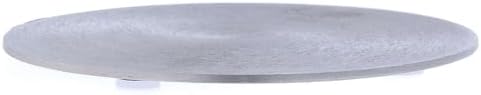 Silver-Plated Aluminium Candle Holder Bowl 5 12 in