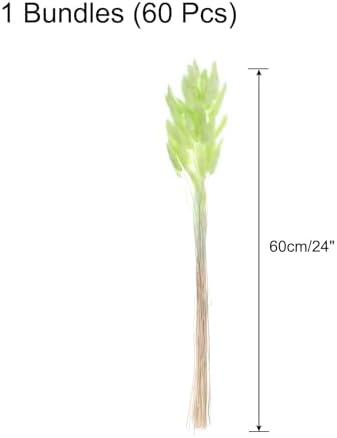 MECCANIXITY 60pcs 24 Inch Dried Pampas Grass Bunches