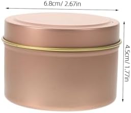 12Pcs Candle Jars with Lids for DIY Aromatherapy Decor
