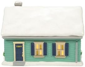 Department 56 Peanuts Village Blue House on James Street Lit Building 65 Inch