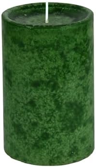 Jeco 6 Inch Holiday Forest Scented Pillar Candle