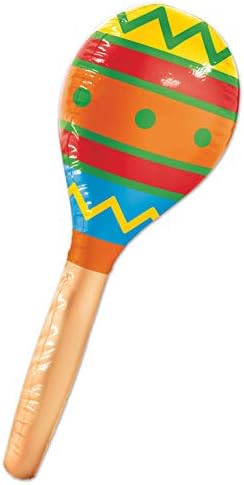 Beistle Inflatable Maraca for Parties