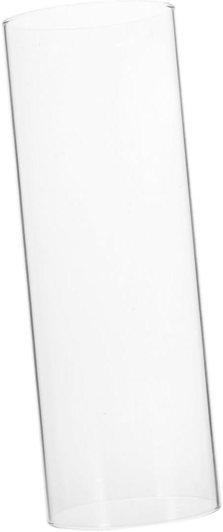 Elegant Transparent Glass Candle Shade for Tealight Holders