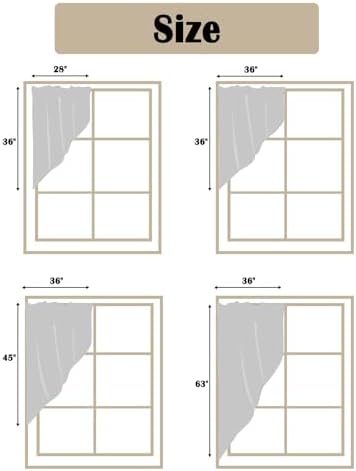 Savannan Swag Curtains Ocean Waves Gradient Rod Pocket 2 Panel