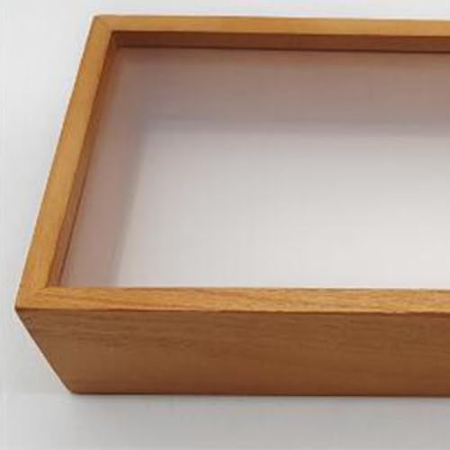 Shadow Box Picture Frame with Dried Flowers Display