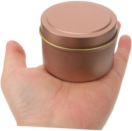 12pcs Metal Candle Tins for DIY Aromatherapy Jars