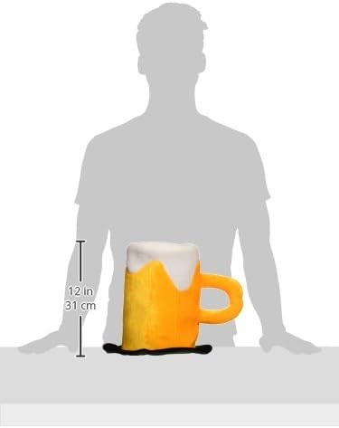 Plush Beer Mug Hat for Parties