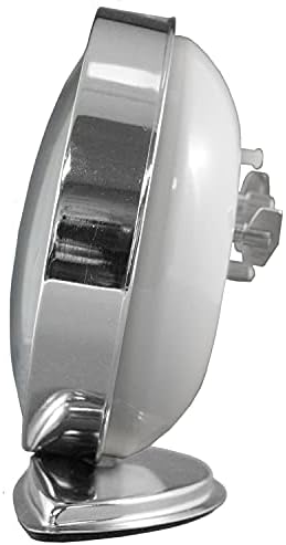 Equity 24014 Wind Up Loud Bell Metal Alarm Clock Pack of 1 Silver