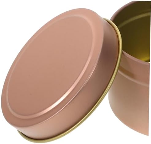 12pcs Metal Candle Tins for DIY Aromatherapy Jars
