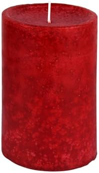6 Inch Apple Crisp Scented Pillar Candle 1