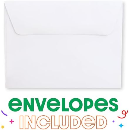 Big Dot of Happiness Winter Wonderland Shaped Fill-In Invitations Set of 12
