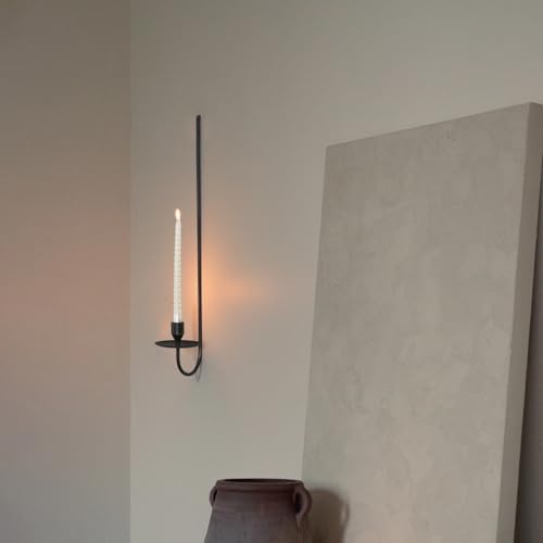 248 Inch Iron Wall Candle Sconce Set of 2