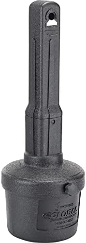 Global Industrial Outdoor Patio Ashtray with Round Base and 15 Gallon Capacity