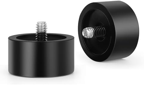 Kamanina Black Curtain Rod 32-144 Inch Heavy Duty Single Rod