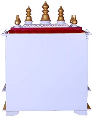 Wood Home Temple Orange 18x12x24 Inch