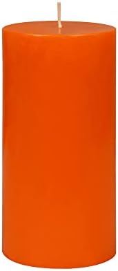 Zest Candle 6 Inch Orange Pillar Candle
