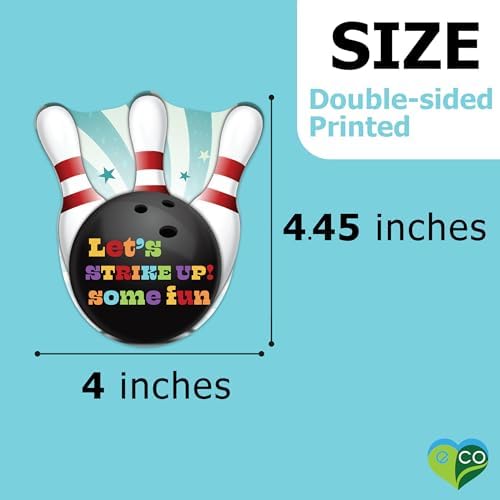 Bowling Lets Strike Up Some Fun Birthday Invites - 20 Count