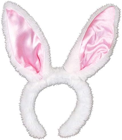 Beistle S40761AZ2 Plush Bunny Ears Headband Set