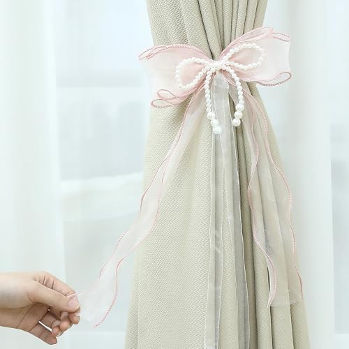 Pink Butterfly Curtain Tiebacks 2 PCS