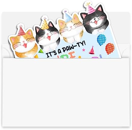Yangmics Direct 30 Birthday Invites with Envelopes