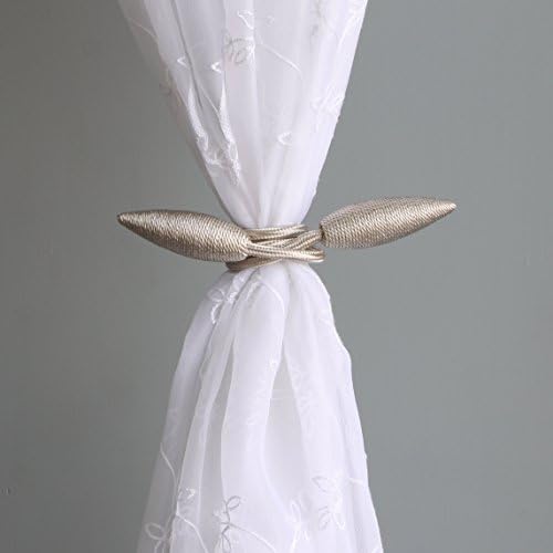 Valea Home 4 Piece Curtain Tiebacks Clips Holdbacks