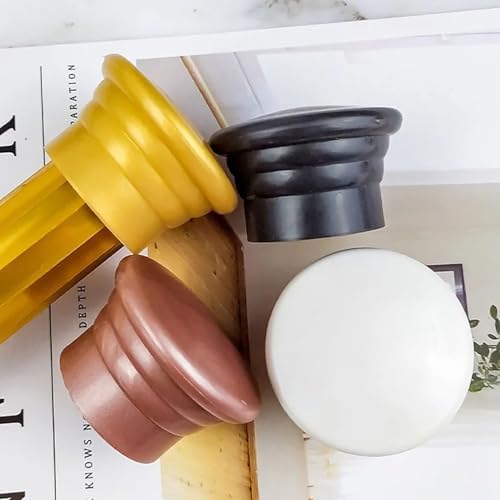 Plastic Curtain Rod End Cap 6 PCS 11 Inch Diameter