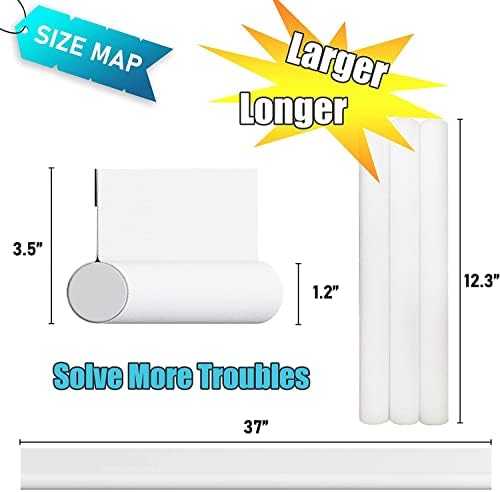 SYIPO Door Draft Stopper 37 Inch One Sided Insulator