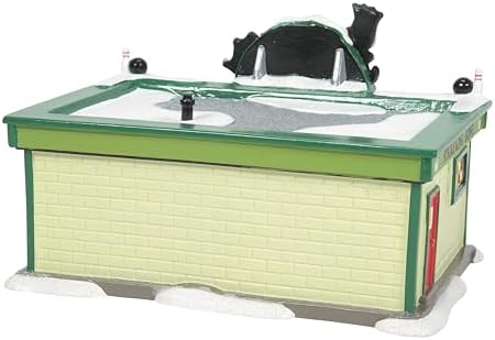 Department 56 Peanuts Village Strike King Bowling Alley Building