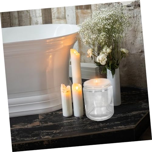 12pcs Diy Candle Making Jars Glass Votive Holders