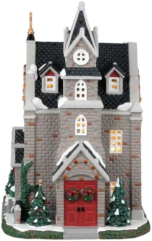 Lemax St Lukes Church Lighted Building