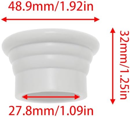 Plastic Curtain Rod End Cap 6 PCS 11 Inch Diameter
