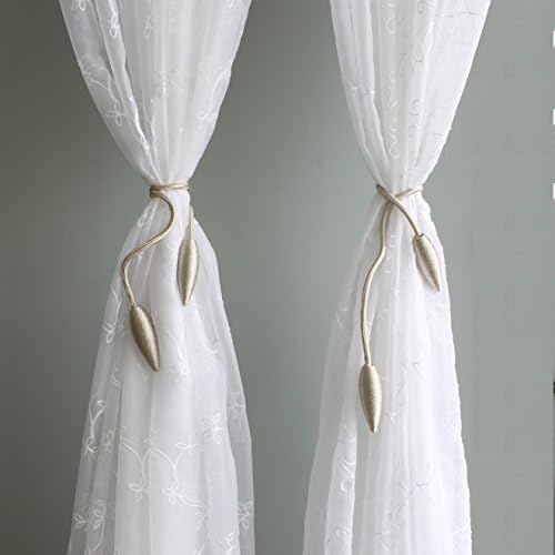 Valea Home 4 Piece Curtain Tiebacks Clips Holdbacks
