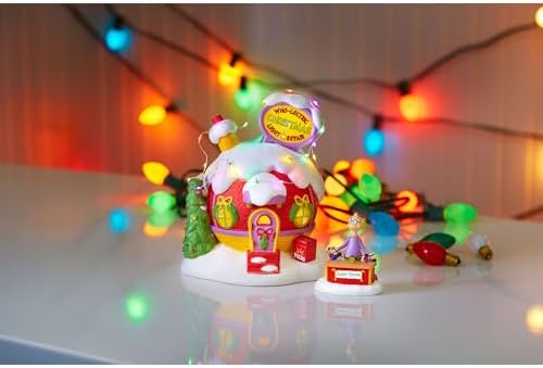 Department 56 Dr Seuss Grinch Village Light Building 7 Inch