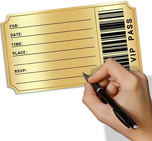Wuguimeii 20 Double-Sided Birthday Party Invitations with Envelopes
