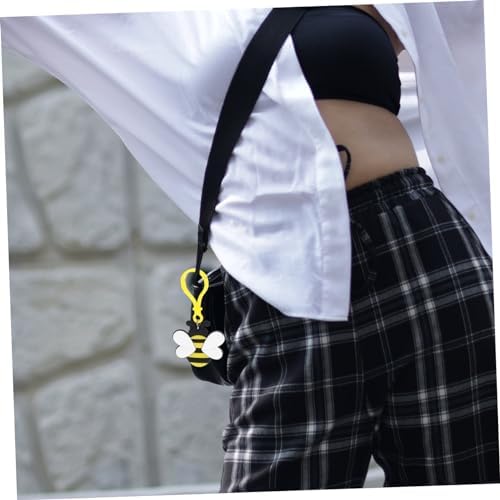 UPKOCH 12 Pcs Cute Bee Keychains for Women Aesthetic Backpack Accessories