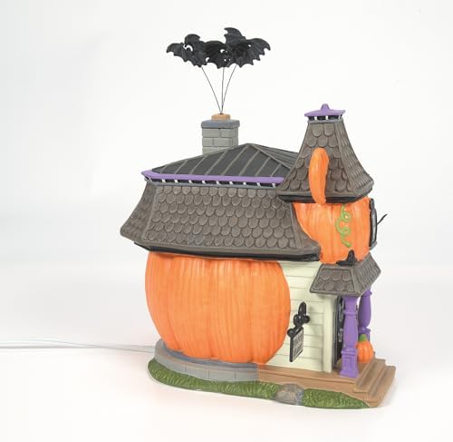 Department 56 Disney Halloween Village Mickeys Pumpkintown Haunted Manor Lighted Building