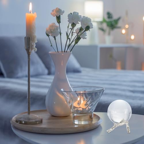 Uxcell 39 Inch Metal Crystal Ball Display Stand - Rose Gold
