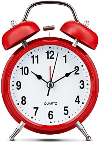 Bernhard Products Retro Twin Bell Analog Alarm Clock