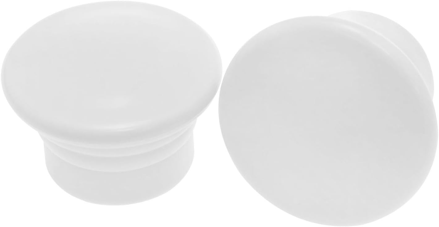 Plastic Curtain Rod End Cap 6 PCS 11 Inch Diameter