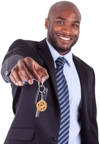 24Pcs Pizza Keychains Party Favors