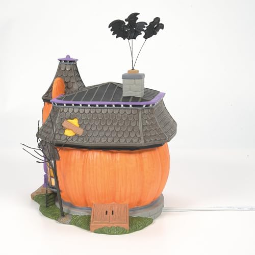 Department 56 Disney Halloween Village Mickeys Pumpkintown Haunted Manor Lighted Building