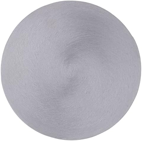 Silver-Plated Aluminium Candle Holder Bowl 5 12 in