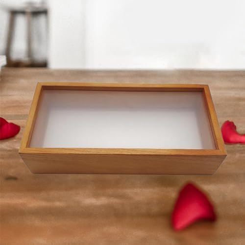Shadow Box Picture Frame with Dried Flowers Display