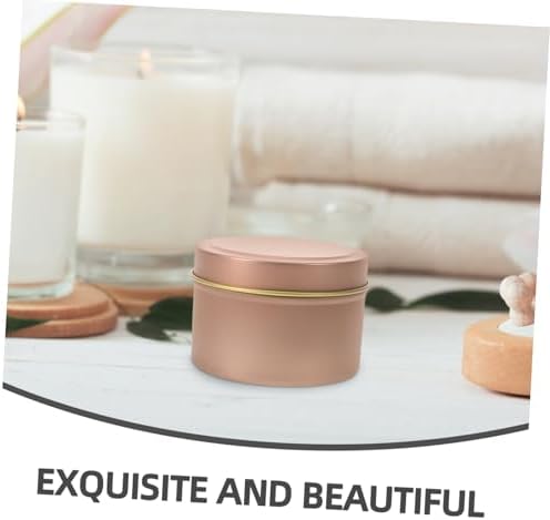 12Pcs Candle Jars with Lids for DIY Aromatherapy Decor
