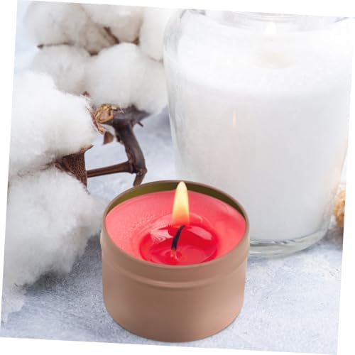 12pcs Metal Candle Tins with Lids Storage Containers for Candle Making