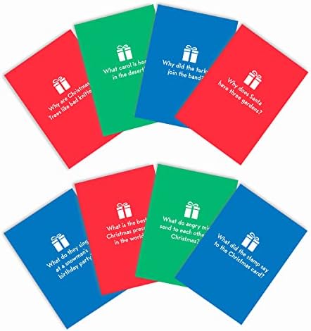 Huxters Christmas Cracker Jokes Cards Pack of 8