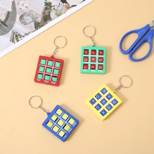 Mabor XO Tac-Toe Keychain Game for Goodie Bags