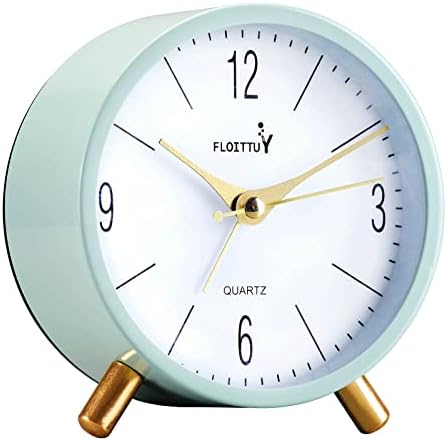 4 Inches Super Silent Alarm Clock with Night Light