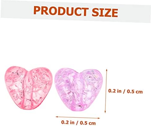 Heart Shape Vase Filler Beads Set for Valentines Day and Weddings
